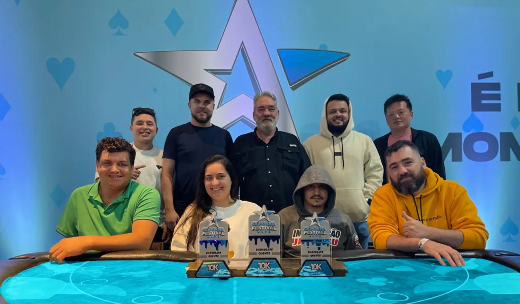 Finalistas do SX Poker Festival